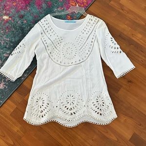 Solitaire swim coverup